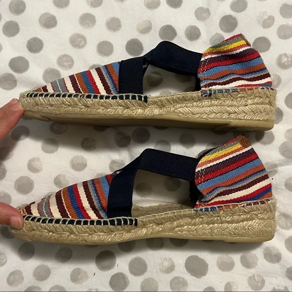 NWOB Toni Pons Spanish Espadrilles in Multi-Color Size 6 or EU 36
